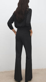 Mango trousers carlota in grey-003