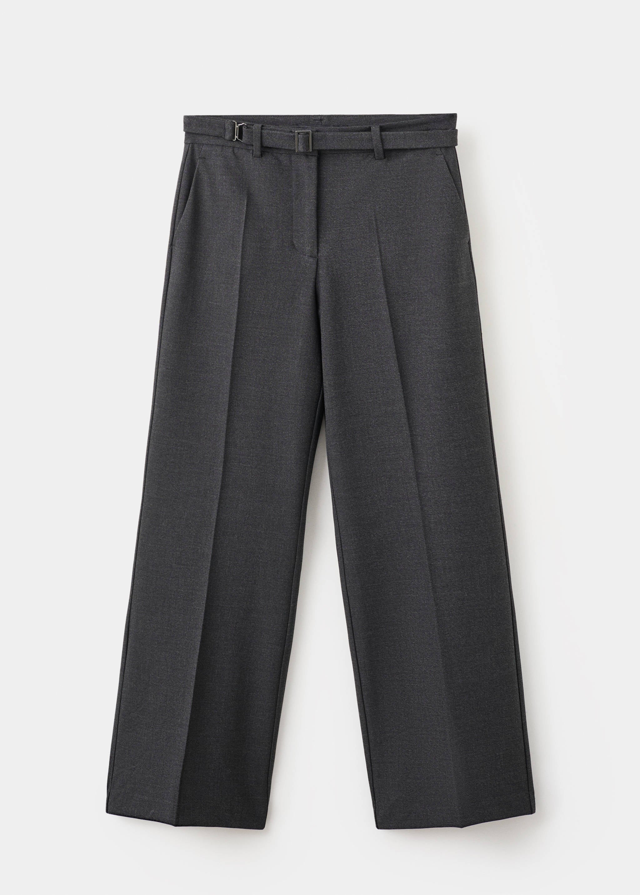 Mango trousers carlota in grey-021