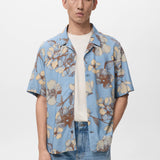 Mango shirt flor in celestial-002