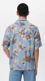 Mango shirt flor in celestial-003