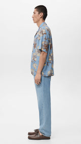 Mango shirt flor in celestial-008