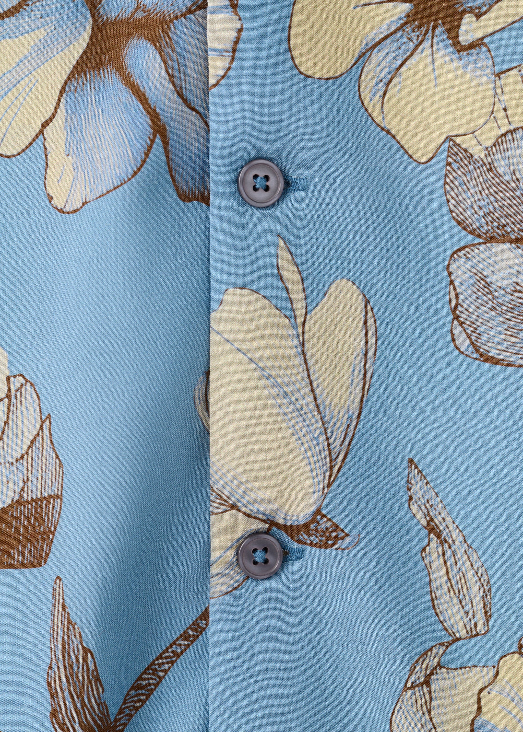 Mango shirt flor in celestial-030