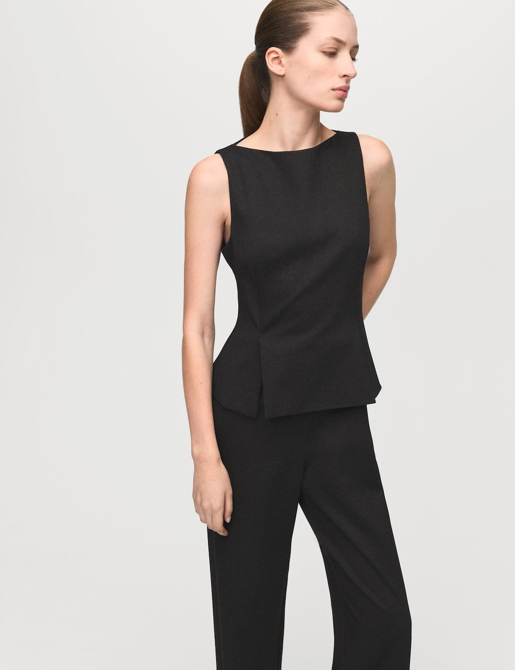 Mango jumpsuit salvia in brown - Image 1