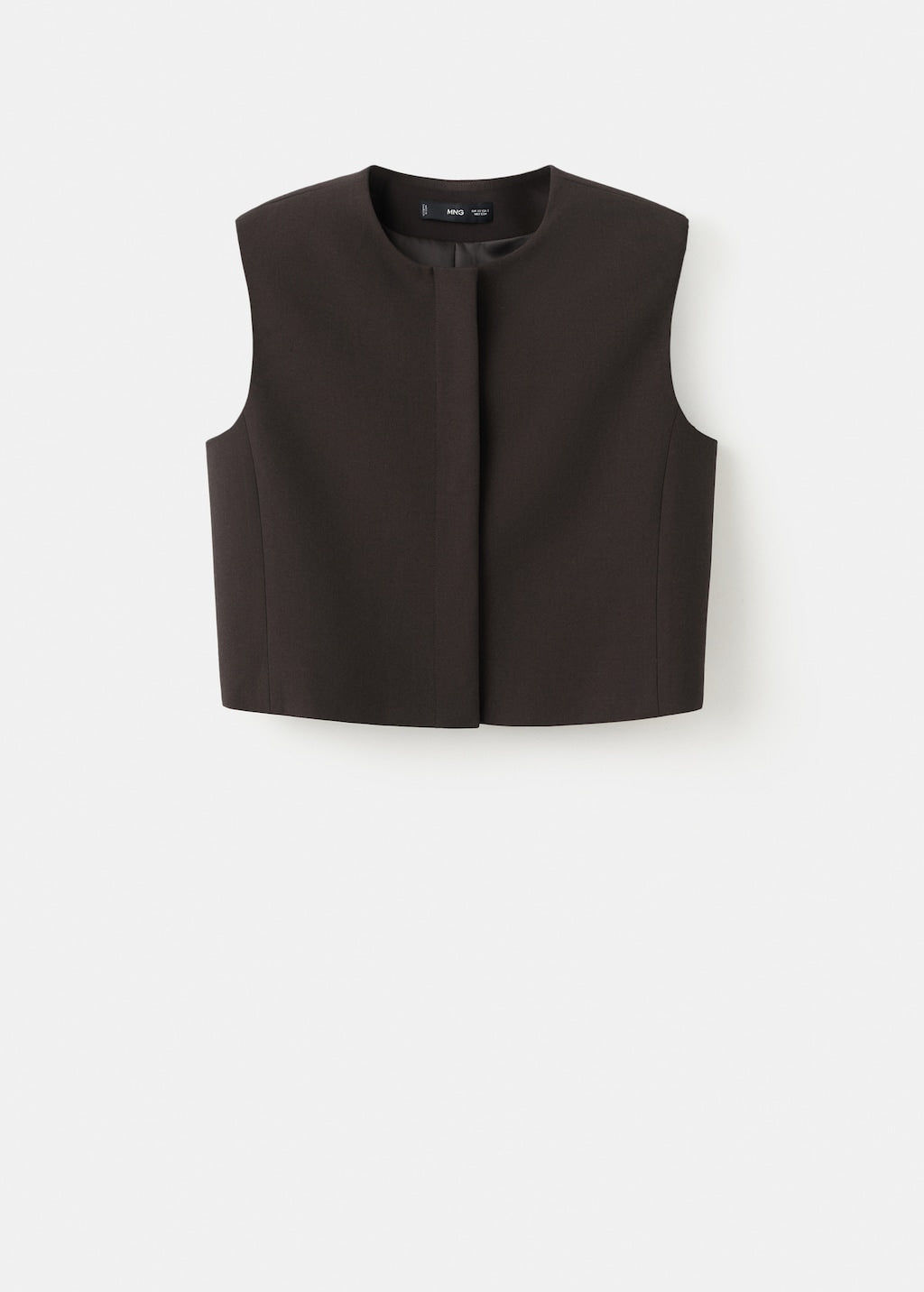Mango top leon in grey - Image 2