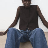 Mango top leon in grey - Image 5