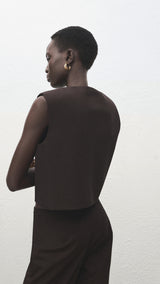 Mango top leon in grey - Image 7