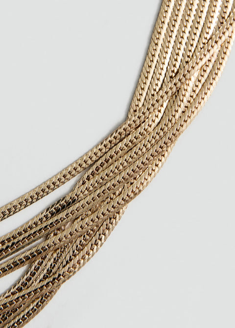 Mango necklace dafne in gold