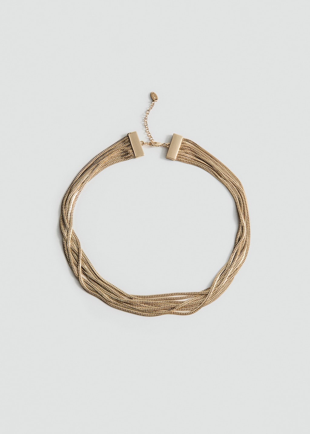 Mango necklace dafne in gold - Image 2