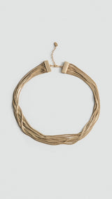 Mango necklace dafne in gold - Image 2