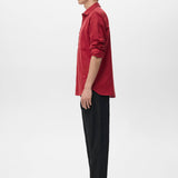 Mango shirt avispa in red-008