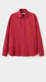 Mango shirt avispa in red-021