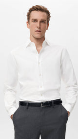 Mango shirt perseo in white-002