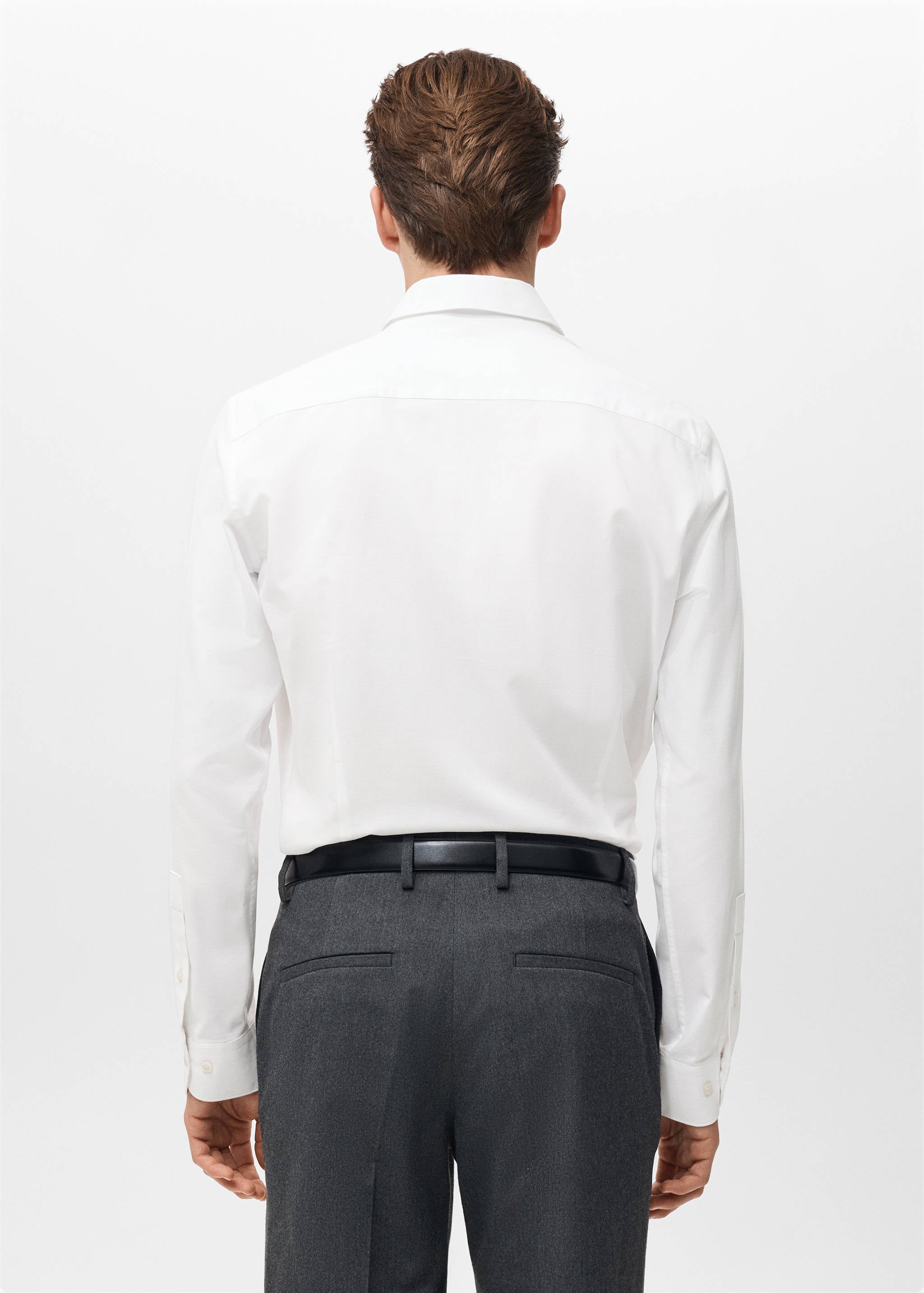 Mango shirt perseo in white-003