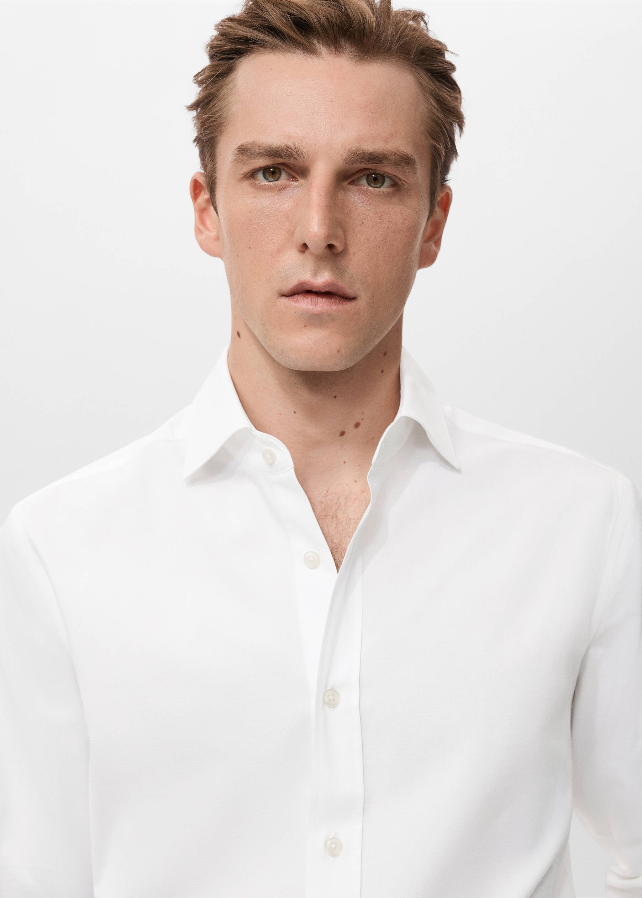 Mango shirt perseo in white-004