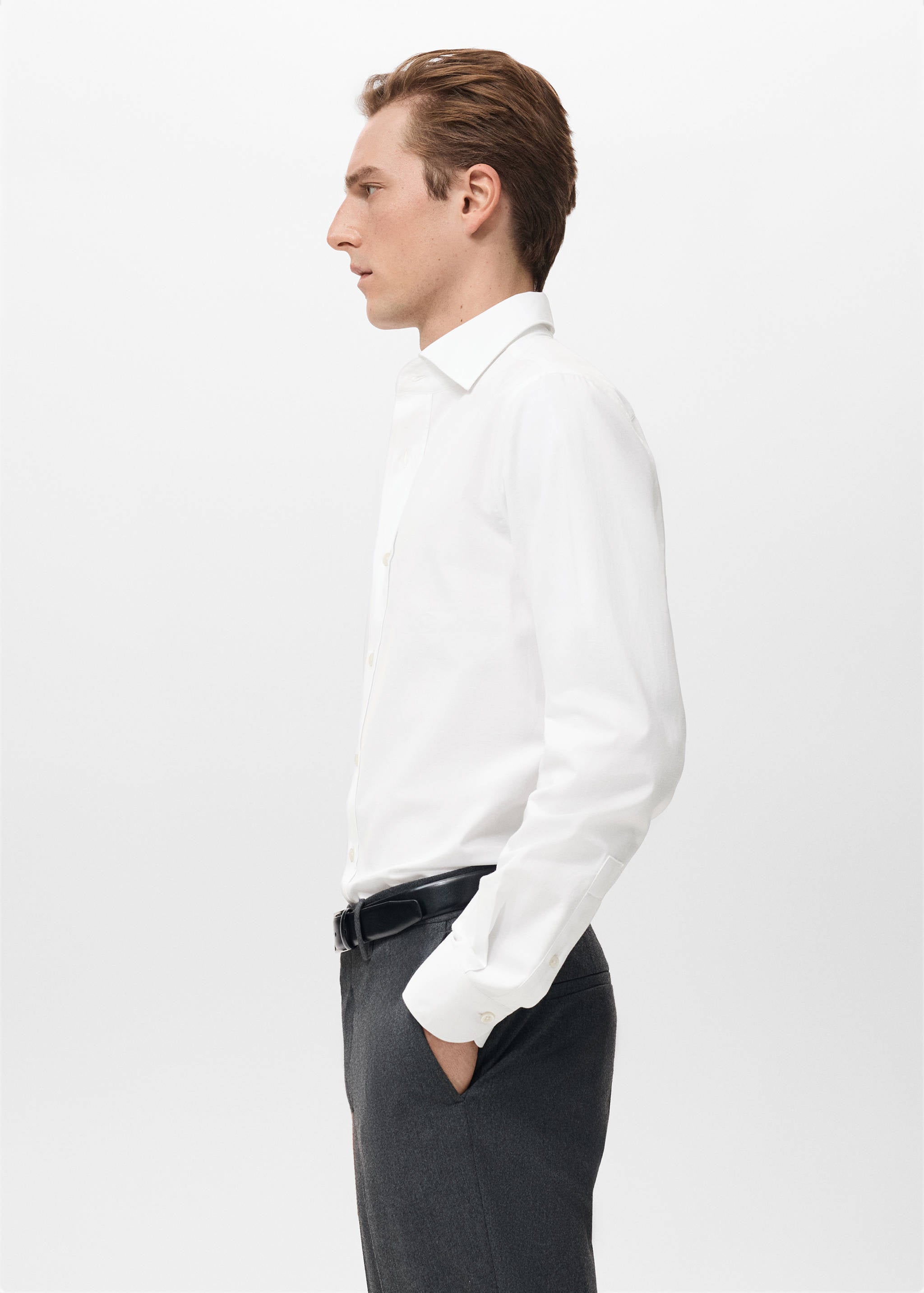 Mango shirt perseo in white-008