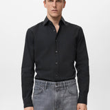 Mango shirt perseo in black-002