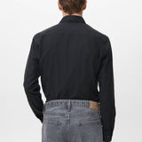 Mango shirt perseo in black-003