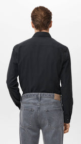 Mango shirt perseo in black-003