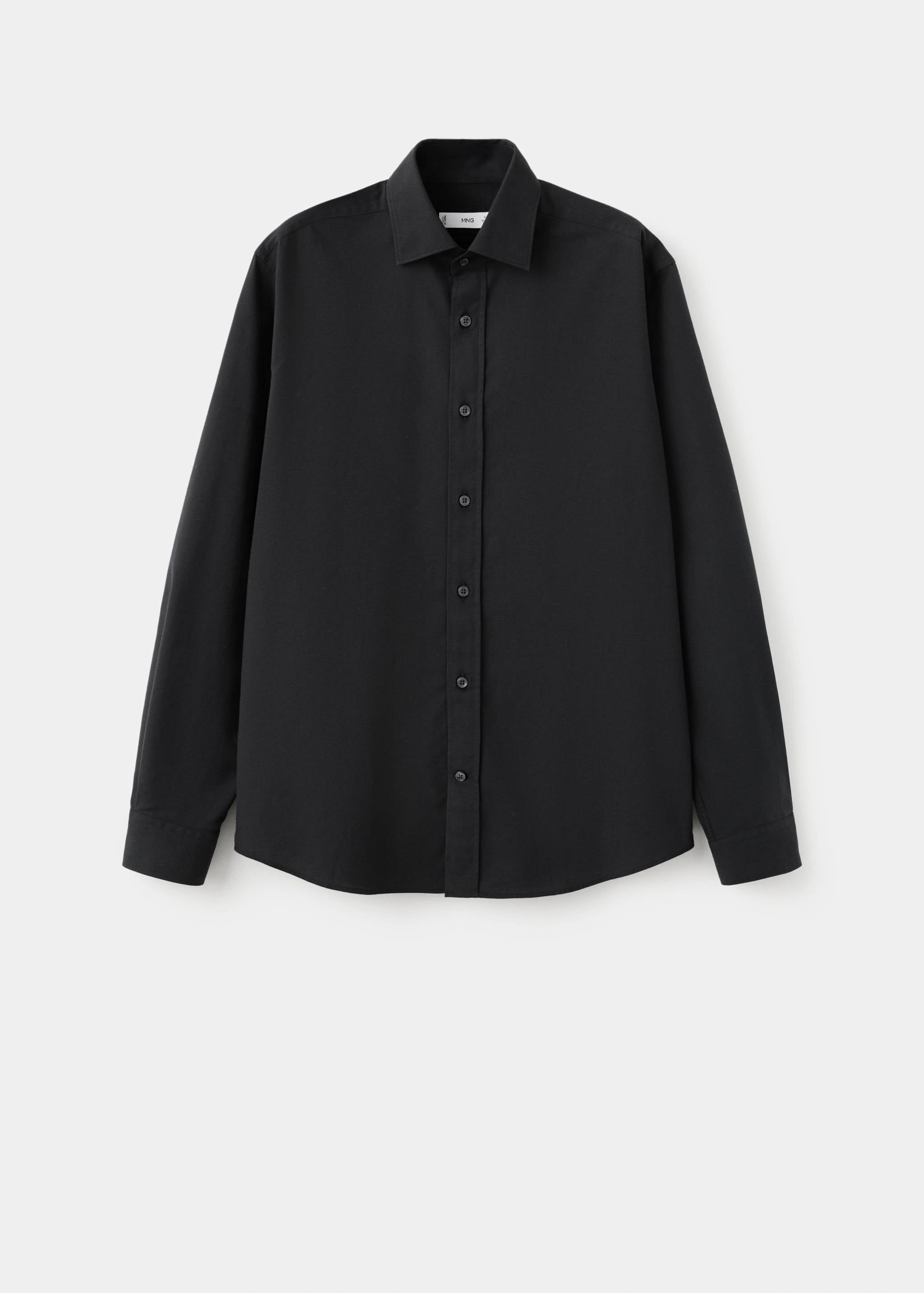 Mango shirt perseo in black-021