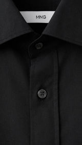 Mango shirt perseo in black-023