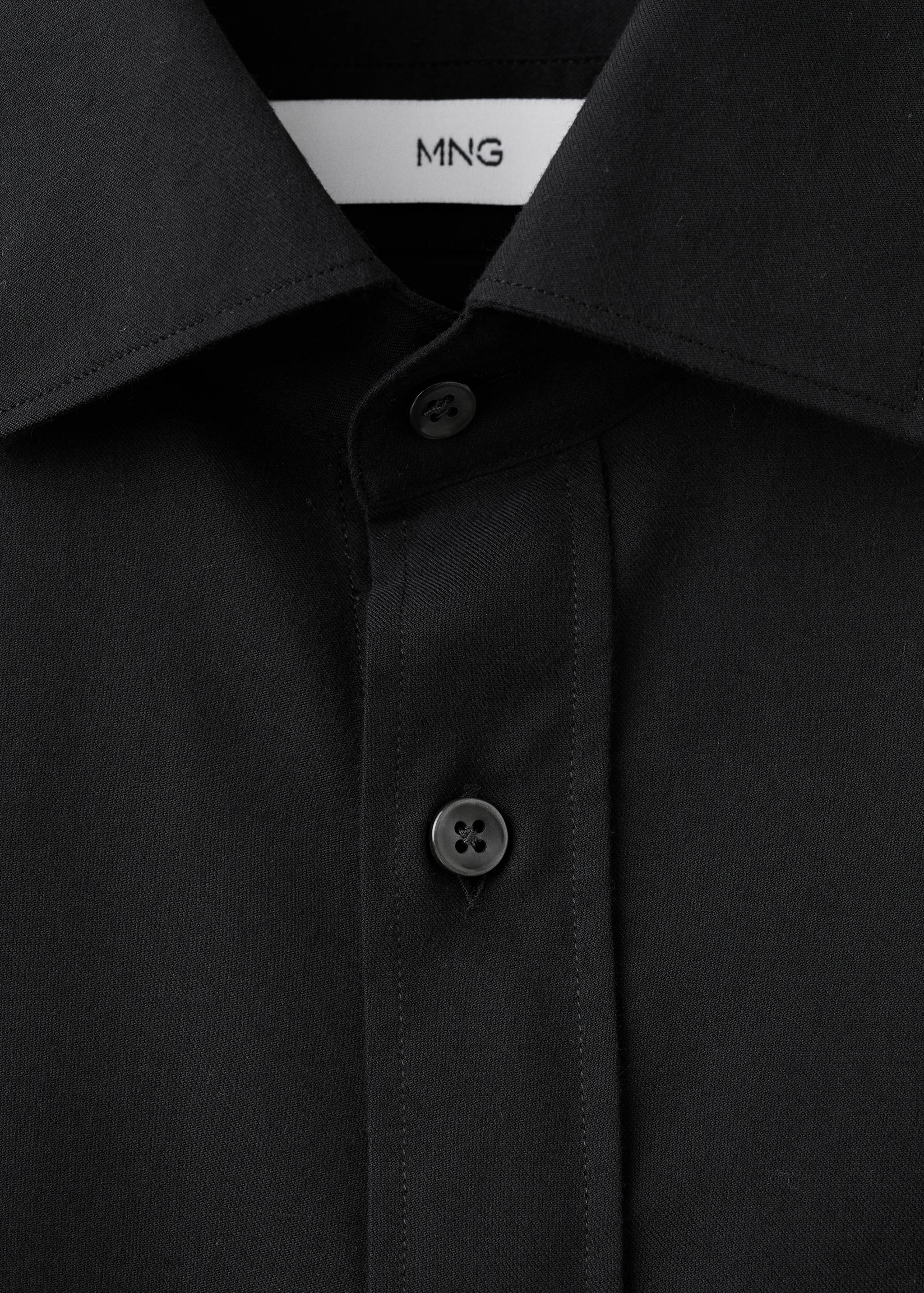 Mango shirt perseo in black-023