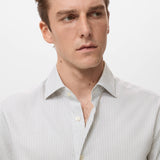 Mango shirt donosti in light vigore grey-004