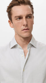 Mango shirt donosti in light vigore grey-004