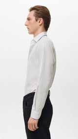 Mango shirt donosti in light vigore grey-008
