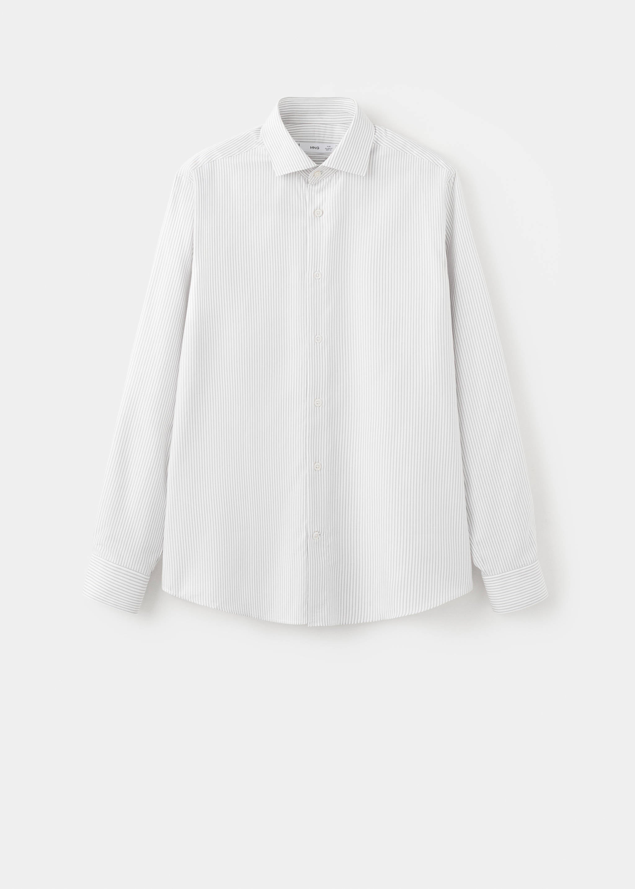 Mango shirt donosti in light vigore grey-021