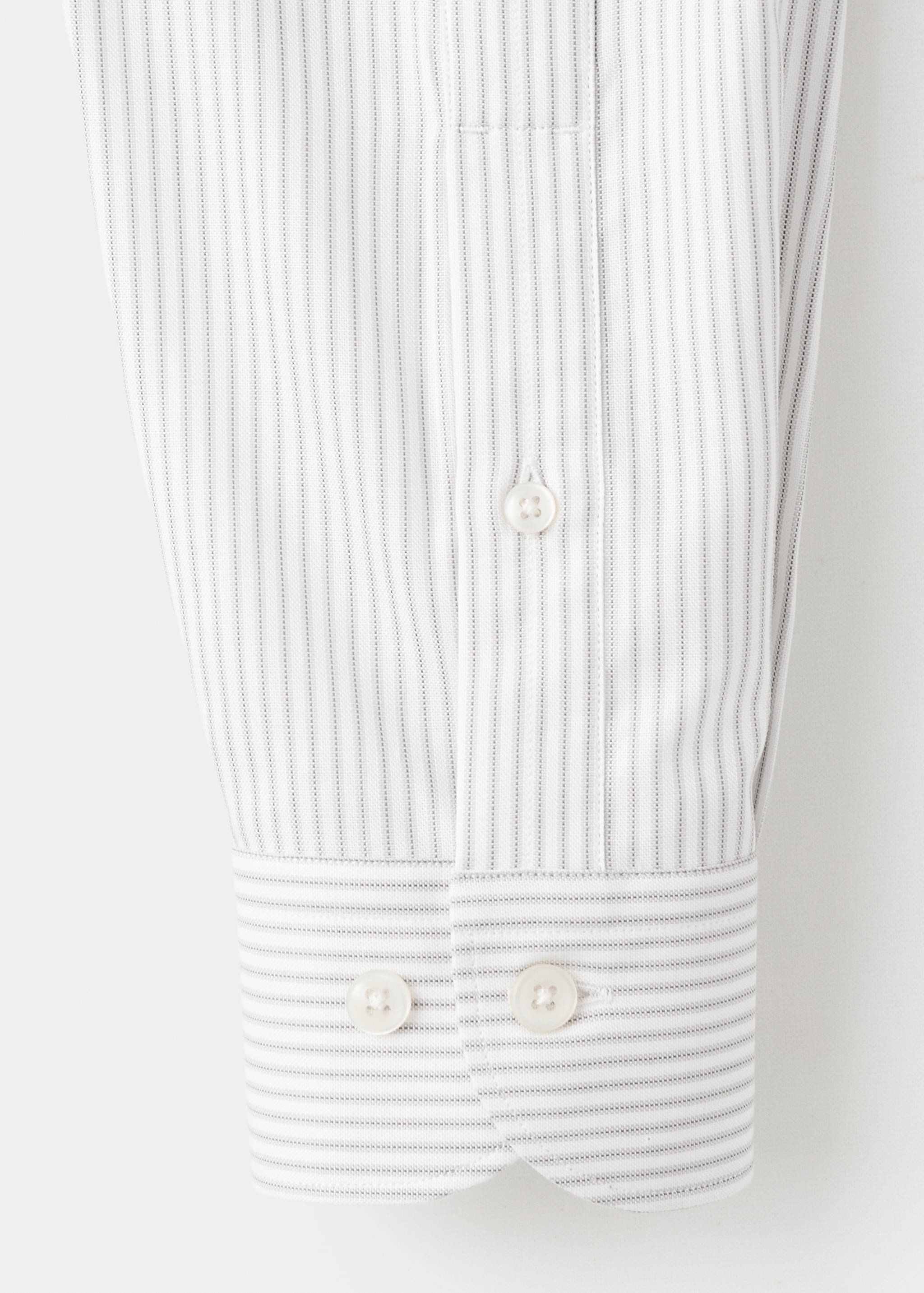 Mango shirt donosti in light vigore grey-030