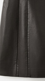 Mango dress brown in chocolate - Image 3