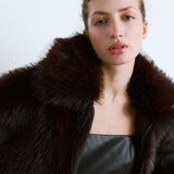 Mango dress brown in chocolate - Image 7