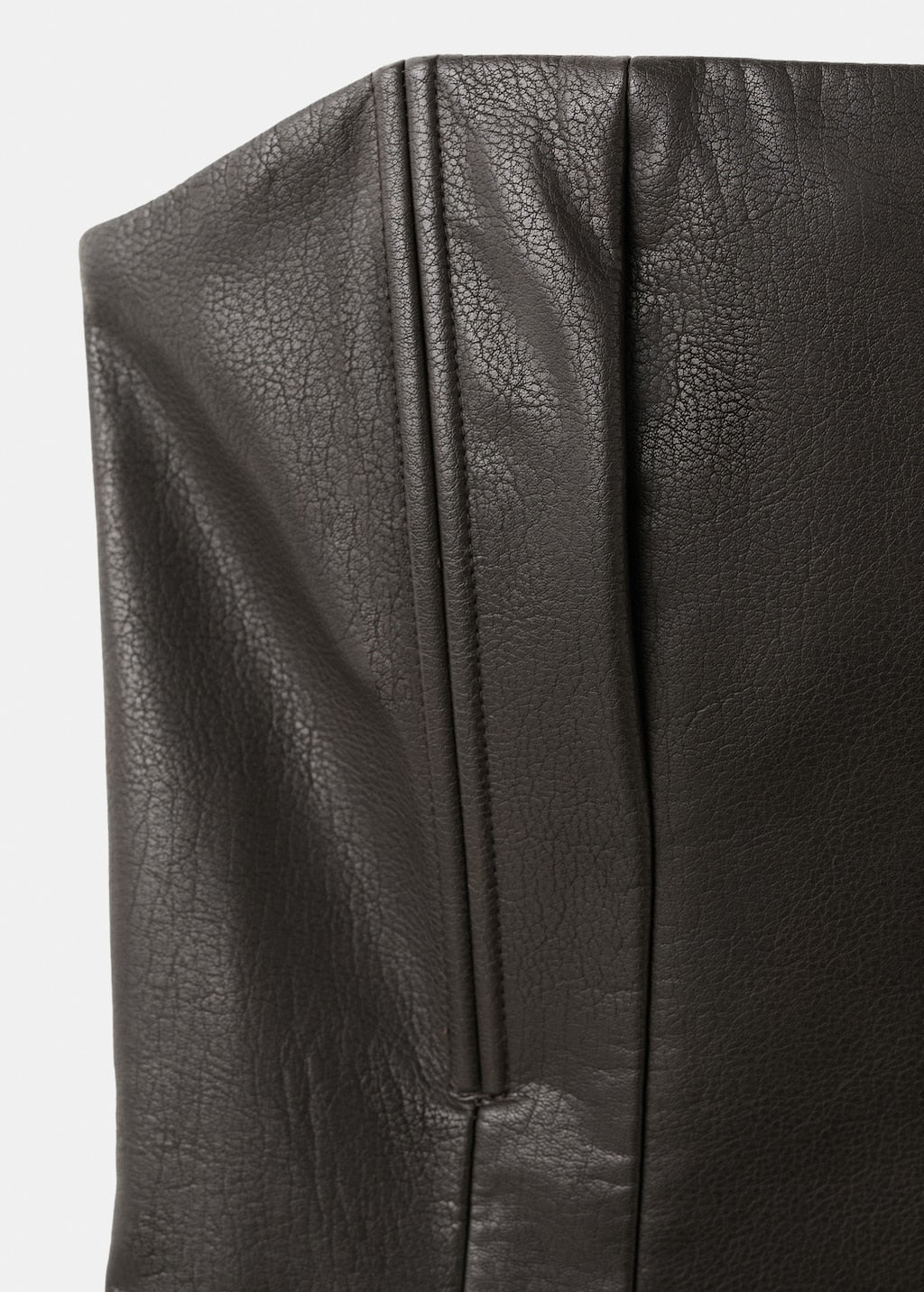 Mango dress brown in chocolate - Image 8