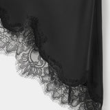 Mango top pearl in black-030