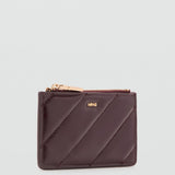Mango purse diagonal in eggplant - Image 1