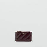 Mango purse diagonal in eggplant - Image 2