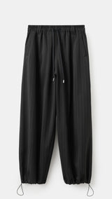Mango trousers stripe in black - Image 2