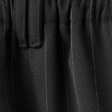 Mango trousers stripe in black - Image 7