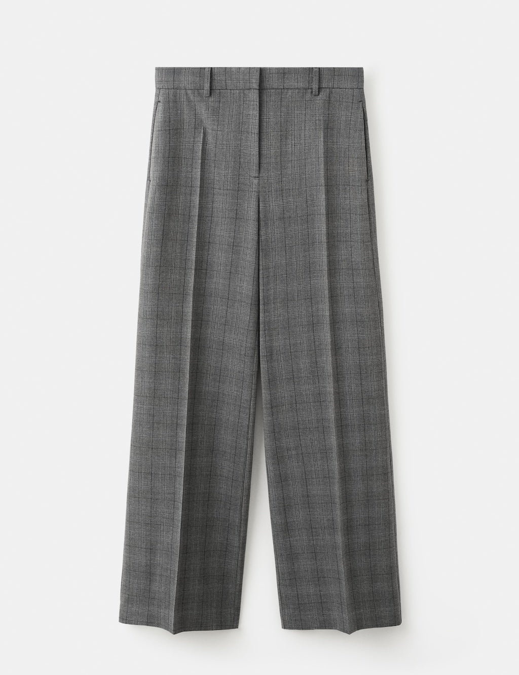 Mango trousers oxford in grey - Image 2