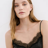 Mango top verona in dark vigore grey-004