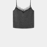 Mango top verona in dark vigore grey-021