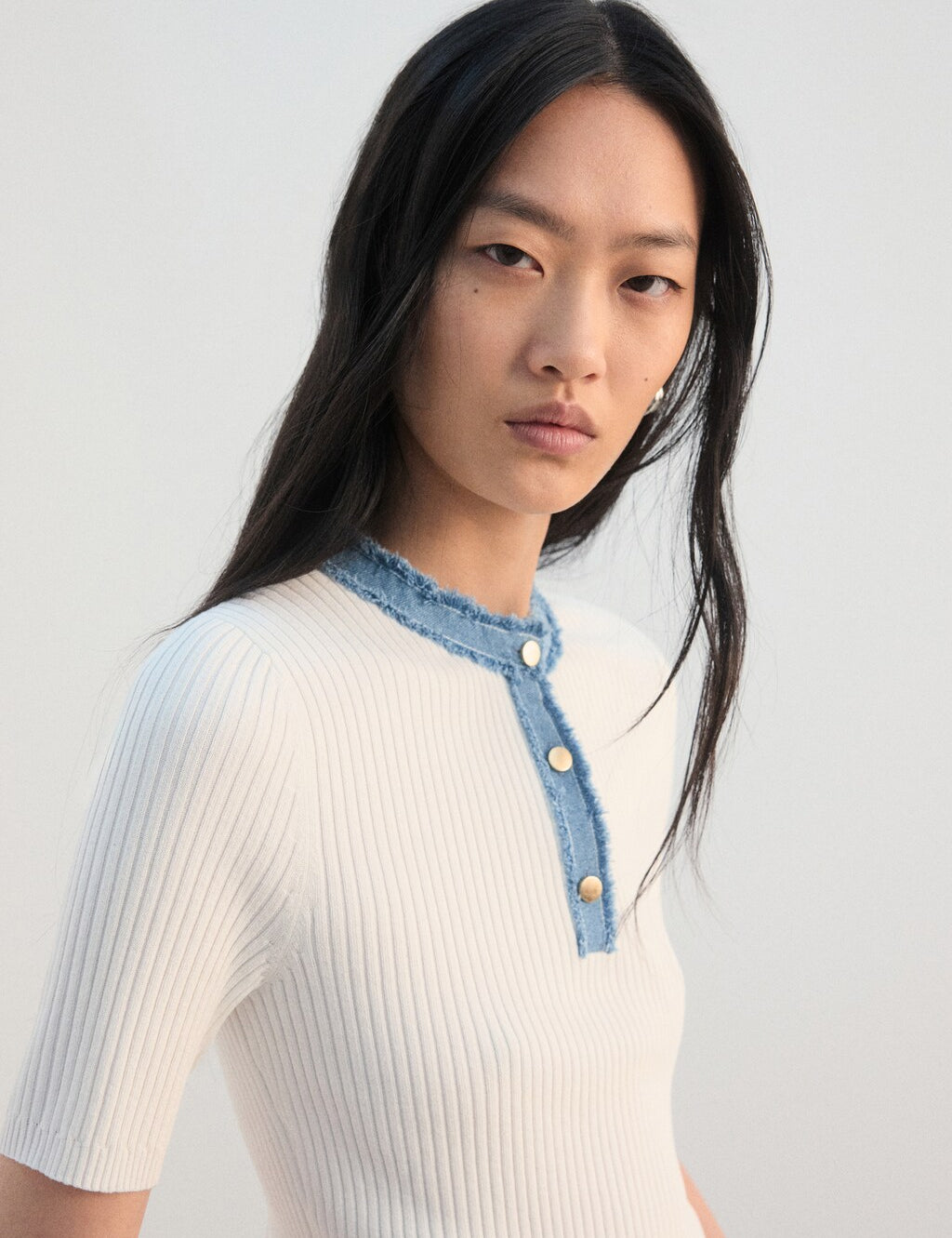 Mango sweater serena in off white - Image 1