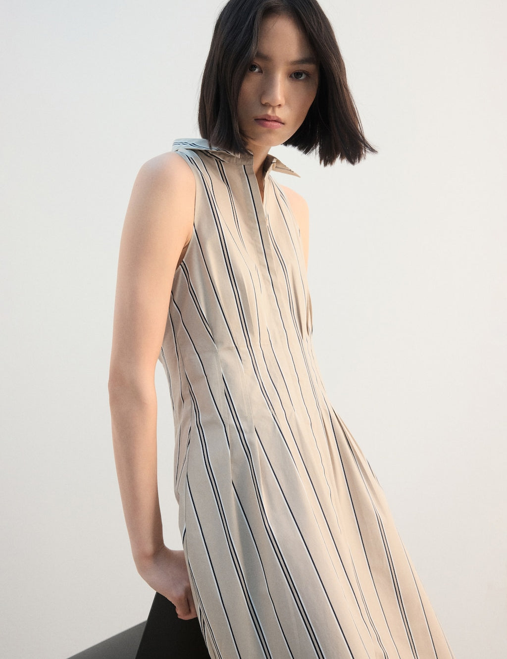 Mango dress bruc in camel - Image 1