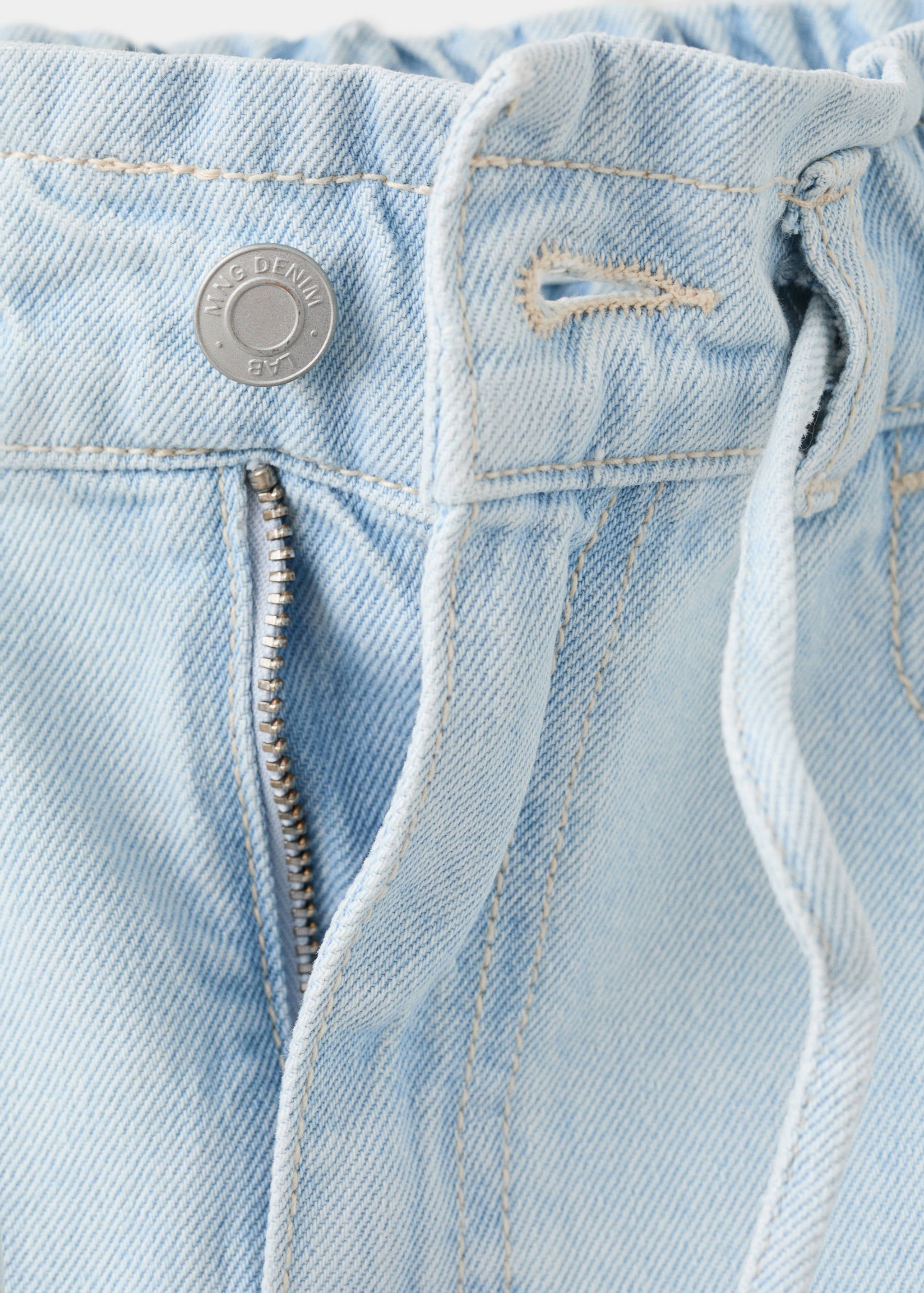 Mango skirt cindy in light denim-030
