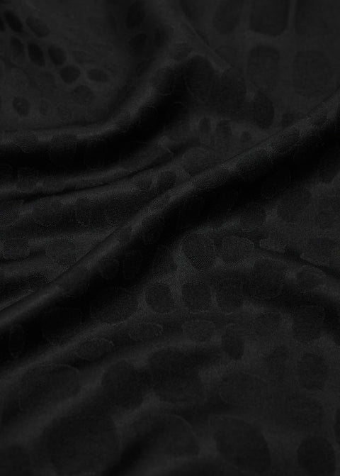 Mango kerchief jacky in black