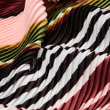 Mango kerchief pleat in garnet - Image 1