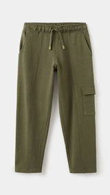 Mango trousers dan in khaki-021