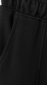 Mango trousers dan in black-030