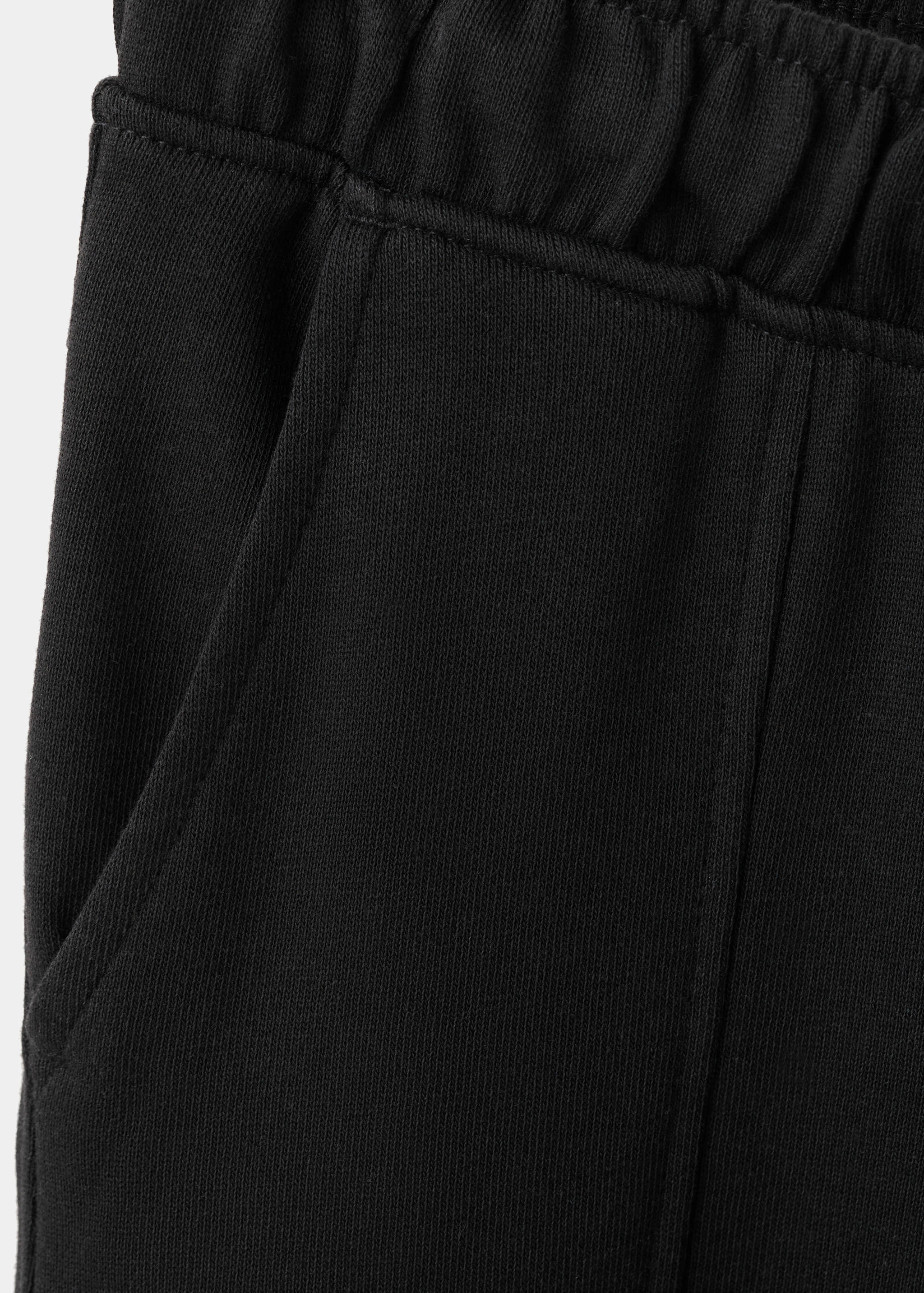 Mango trousers dan in black-030