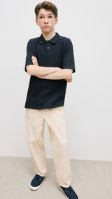 Mango trousers franky in sand-001